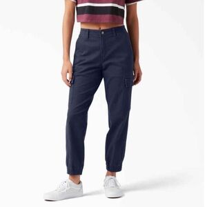 Women's High Rise Cargo Jogger Pants, Ink Navy, 26